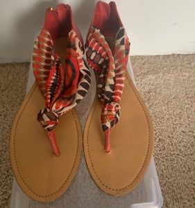 Tropical Thong Sandals